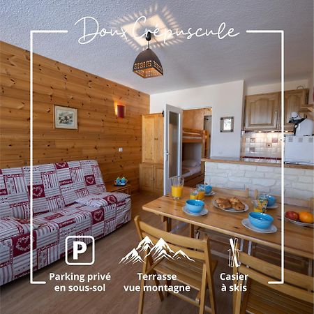 Ferienwohnung Doux Crepuscule - Au Bord Des Pistes - Parking Enchastrayes Exterior foto
